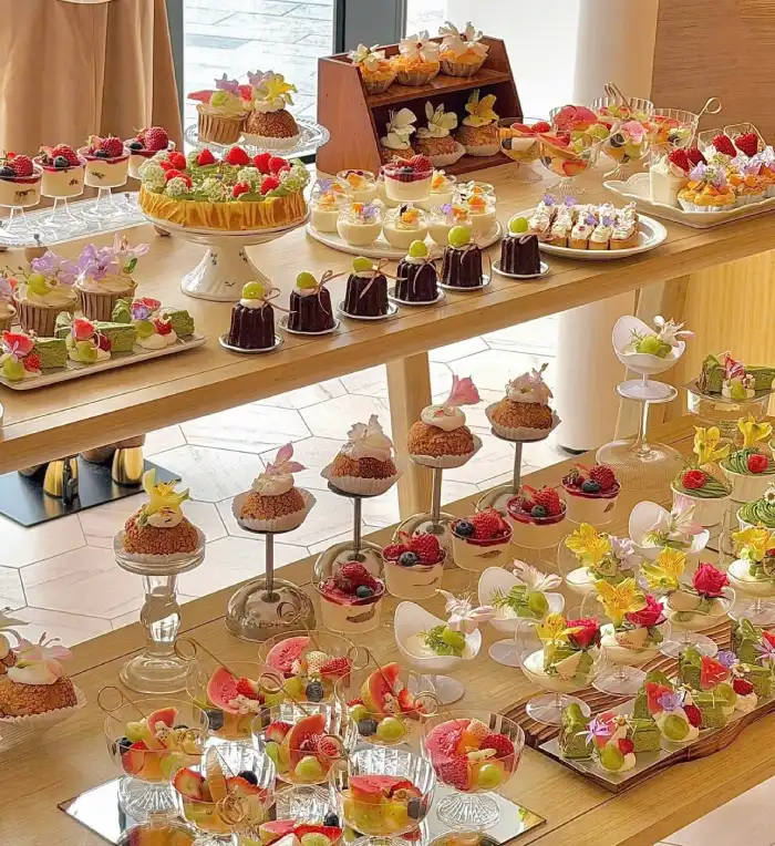 Mint Tôn Nữ set up tiệc teabreak Khai Trương Fuwa House Hà Nội